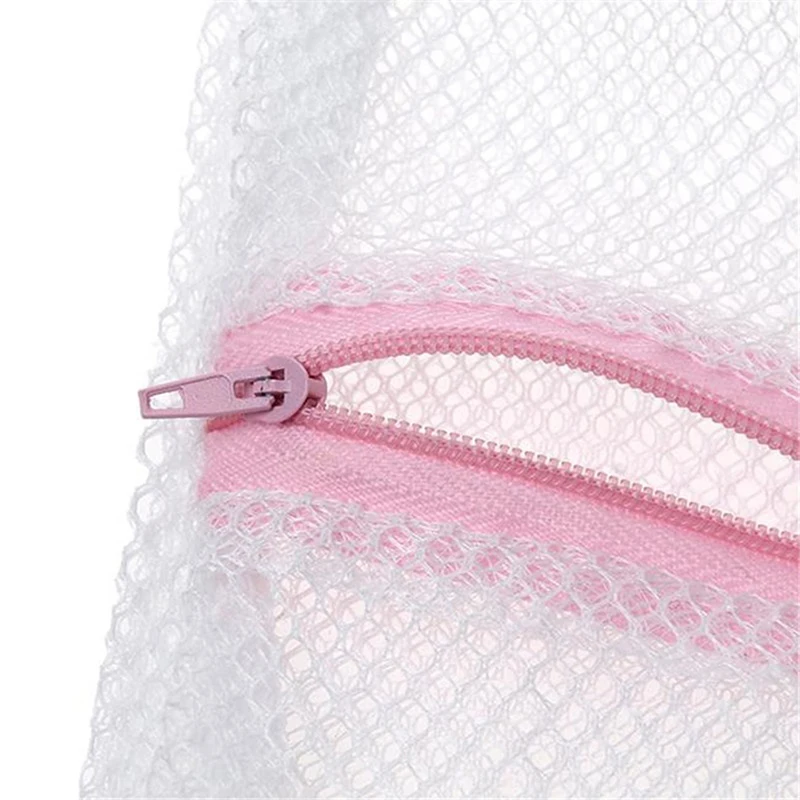 Mesh Laundry Bag Polyester Washing Net Bag For Shoes Underwear Sock Washing Machine Pouch Clothes Bra Bags Protective Organizer