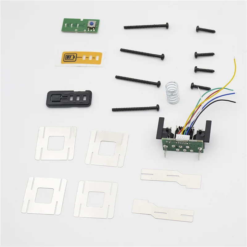 

A64K 8X DCB200 Li- Battery Plastic Case PCB Charging Protection Circuit Board Shell For Dewalt 18V 20V DCB183