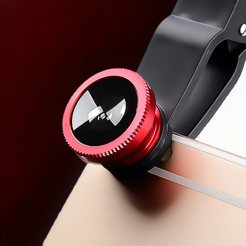 Lensa Ponsel 3 in 1 Clip On 180 °   Lensa Mata Ikan+0.67X Sudut Lebar+ Lensa Makro Klip Kit Lensa Kamera untuk Smartphone