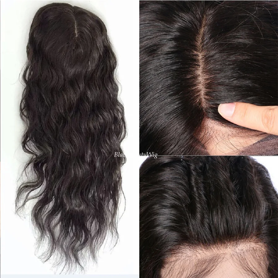 Loose Wave 5x5 Silk Top Full Lace Human Hair Wig Malaysian Remy Hair Pre Plucked Silk Base Full Lace Wig With Baby Hair