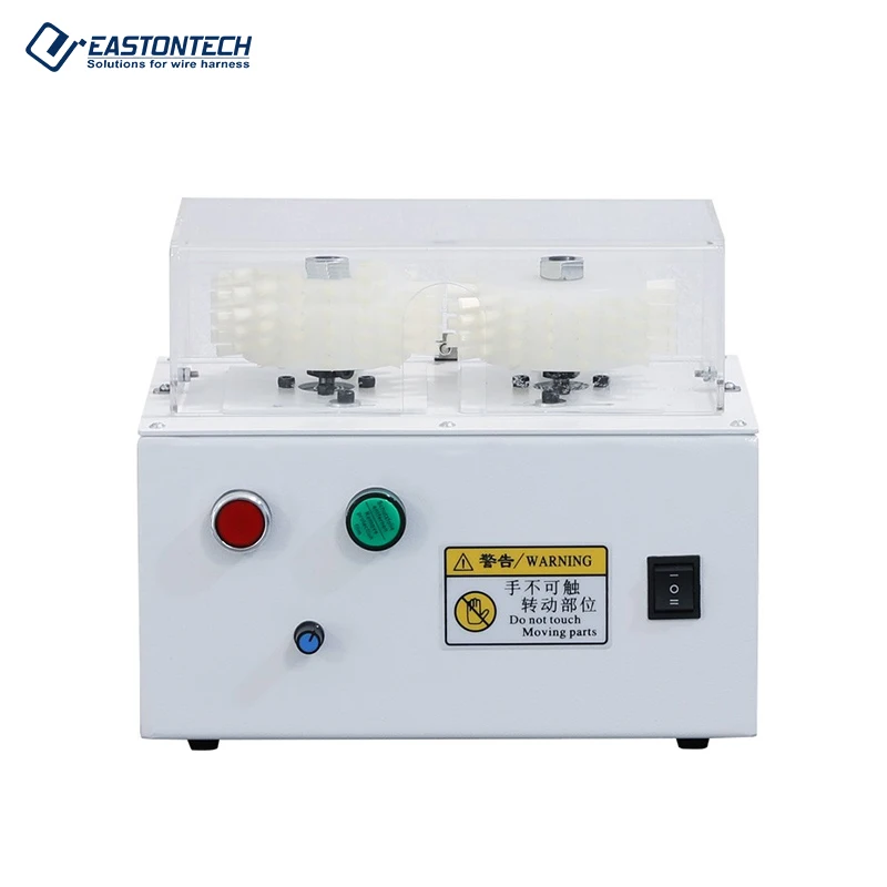 EW-1010-1 Shielded wire brushing splitting machine shielding wire cables shielded Spliter Braided wire brushing machine