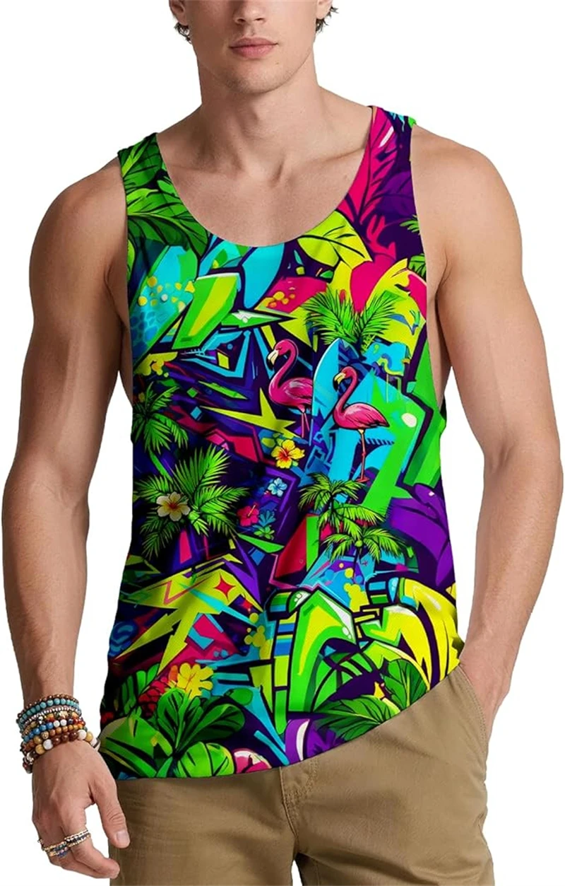 Мужская гавайская майка-безрук – обзор и цена Tank Top Muscle