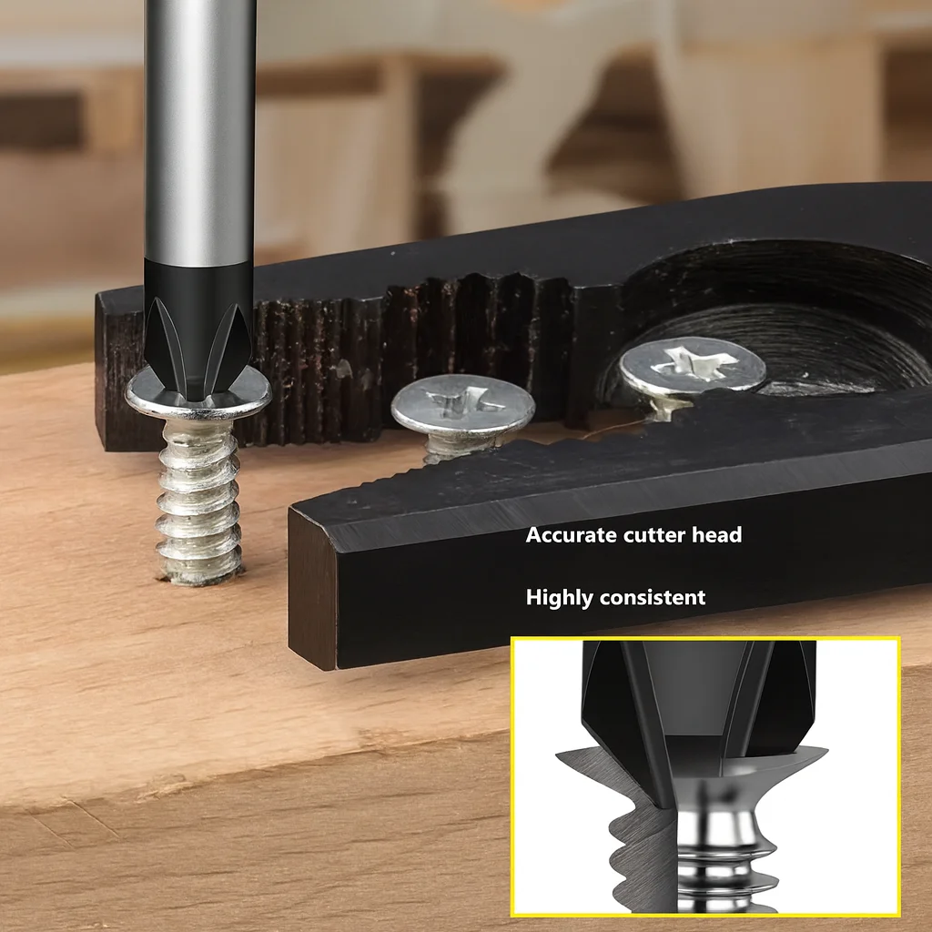 2-teiliges Schraubendreher-Set mit magnetischer Spitze, Kreuzschlitz und flach, Reparaturwerkzeuge für Heimwerker und Elektronik, Kissengriff, professionelle Handwerkzeuge – Detail 9
