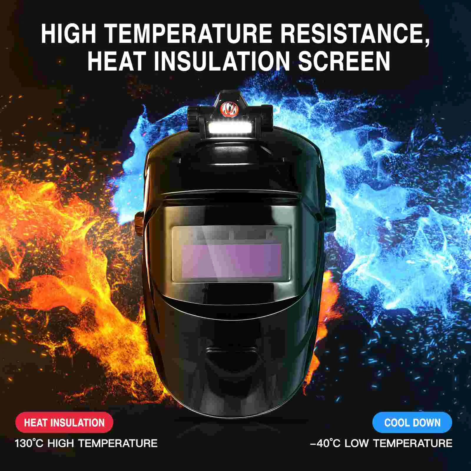 Auto Darkening Welding Large Viewing Welding Mask Welder Hood with Solar Powered weld hood automatic darkening welder mas