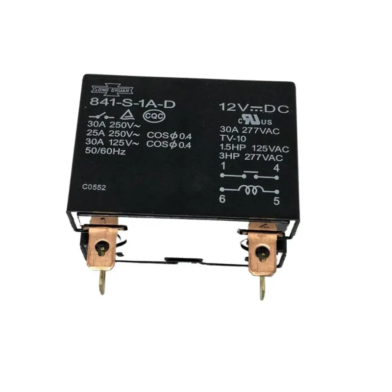 841-S-1A-D 841-S-2A-D 200/240VAC 841-P-2A-C-H 12V 24V RELAY