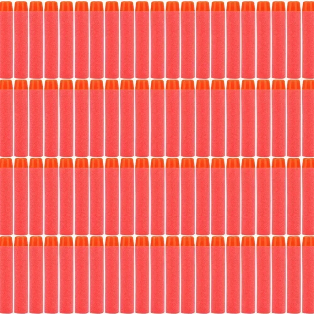 ลูกกระสุนหัวกลมสีแดงขนาด 7.2 ซม. สำหรับปืนของเล่น N-strike Elite Series Blasters โฟม EVA เติมลูกกระสุน ของเล่นเด็ก อุปกรณ์เสริมปืนของเล่น