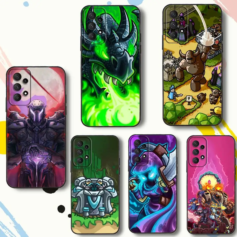 

Kingdom R-Rush Game Phone Case For Samsung Galaxy A 80,72,73,91,53,22,51,52,5G,Plus,J,Note Soft Black Cover