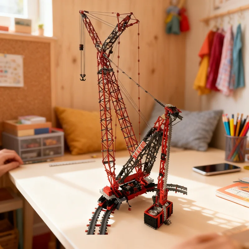 

7512pcs MOC Mammoet SK6000 Technical Model Building Blocks Architecture Toys Christmas Gifts Education Kids Brick Construction