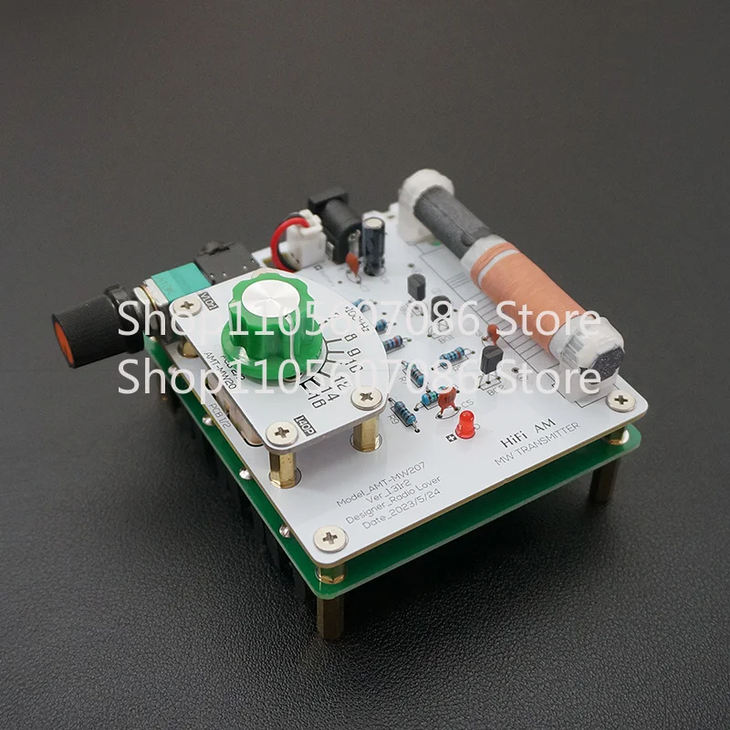 AM Medium Wave Amplitude Modulation Radio Transmitter DIY Circuit Board Specially Tested Mineral Radio Motherboard