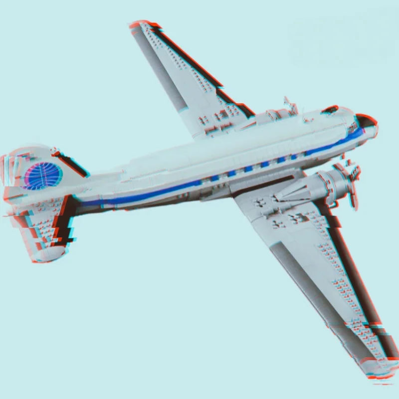In Stock 1903 Pcs Airliner Building Blocks Decoration Kit Aviation Aircraft Model Bricks Toy Adult Holiday Birthday Gifts - view 2