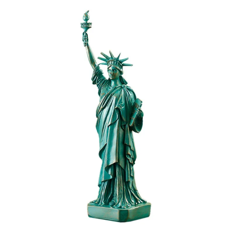 1Pcs 30cm Statue of Liberty Model Desk Accessories Collectibles Travel Souvenirs New York Office Home Interior Room Decoration