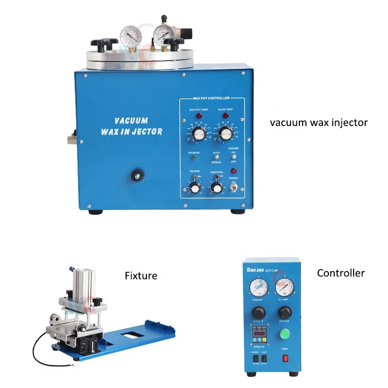 

Wax Jewelry Casting Equipment and Tools Wax Melting Machine Vacuum Wax Injector Machine