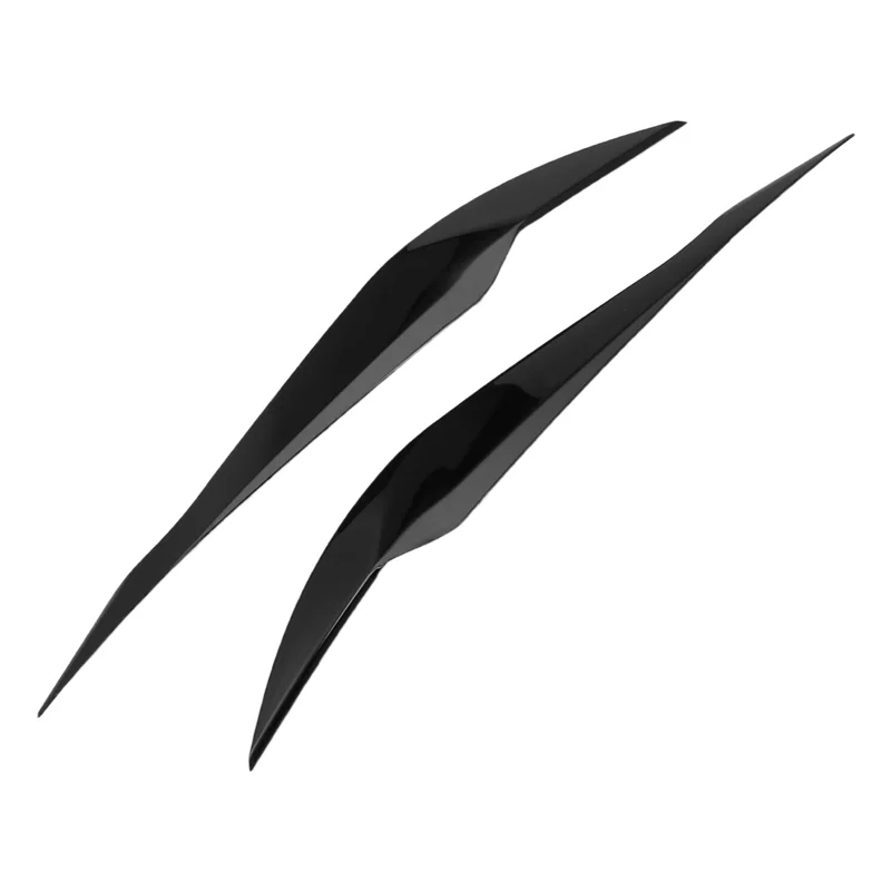 

Автомобильные 2 шт. для BMW 3 серии F30 F31 318I 320I 2012-2018 крышки фар ABS накладки на фару лампы брови наклейки