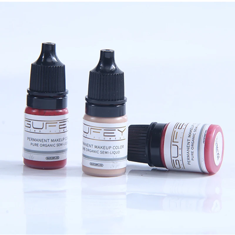 8ml Microblading Pigments for Permanent makeup Lips Tattoo Inks  Milk Tea Waterproof Eyebrows Eyeliner Tint  Beauty Paint Ink