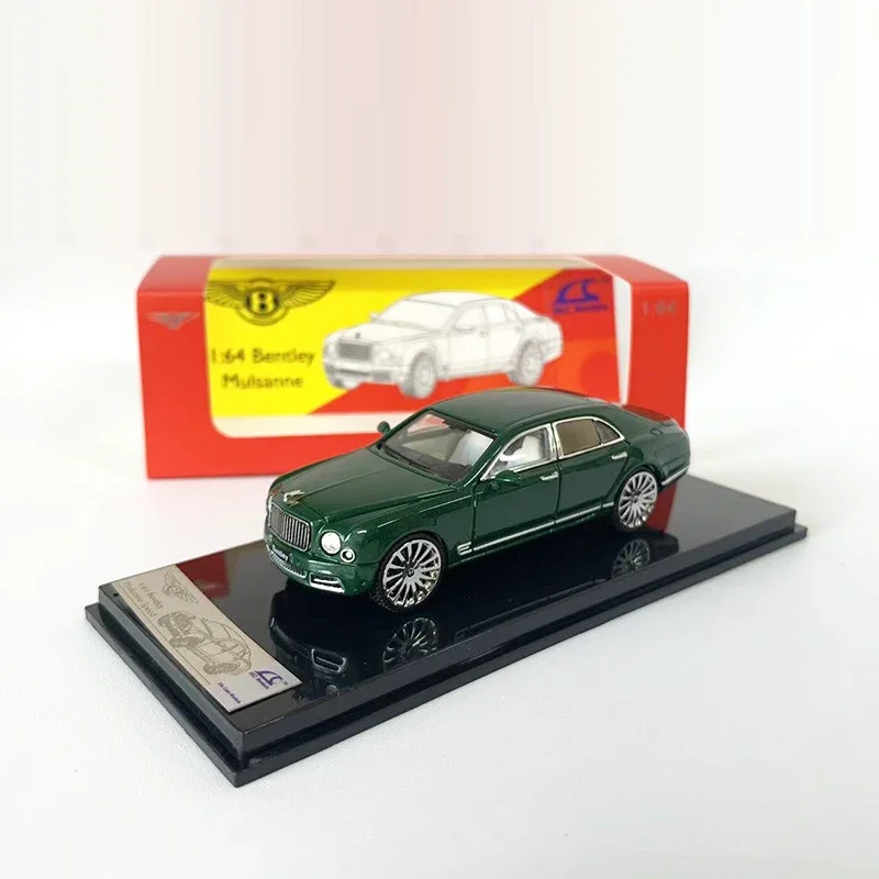 Scmodels 1:64 Model Car Mulsanne Alloy Die-cast Vehicle Collection - Green Coating