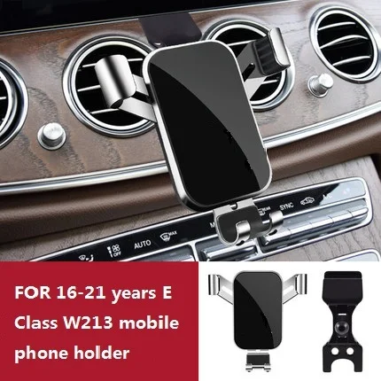 Mobile Phone Holder For Mercedes-Benz E Class W213 2017 2018 2019 Air Vent Mount Bracket GPS Phone Holder Clip Stand in Car