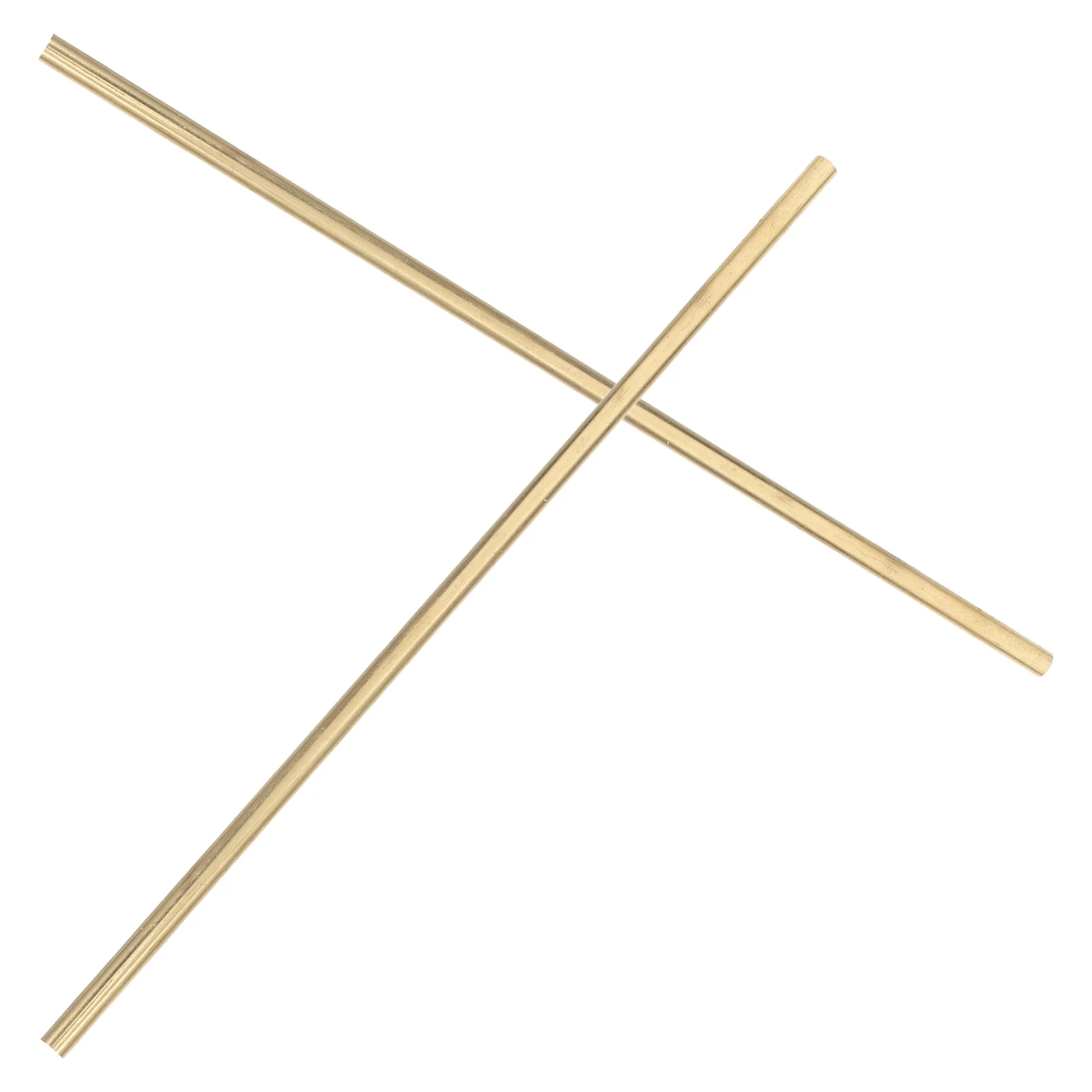 

2pcs Thermal Conduction Brass Rods Heat Transfer Sticks For Educational Use Solid Round Lab Tools Multi-Use Science Equipment