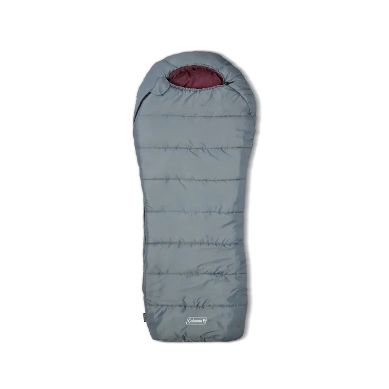

Coleman Tidelands 50-Degree Warm Weather Mummy Big and Tall Sleeping Bag, Gray