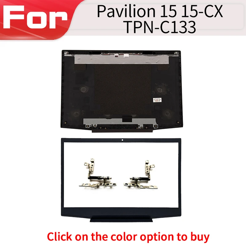 

Silver/Green/Purple New Replace Cover For Pavilion 15 15-CX TPN-C133 Laptop Housing LCD Rear Top Case