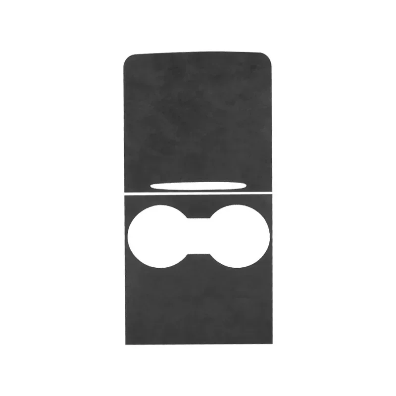 غطاء وحدة التحكم المركزية من جلد الغزال لـ Tesla ، التحكم المركزي ، لوحة التفاف ، ملصقا ، حامي الفيلم ، اكسسوارات السيارات ، نموذج 3 ، Y ، 2023