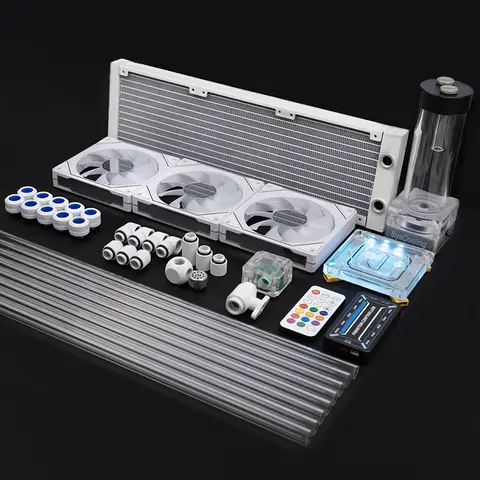 Syscooling DIY PC Water liquid Cooling Fan Kit Heat Sink kit for CPU hard tube water cooling kit