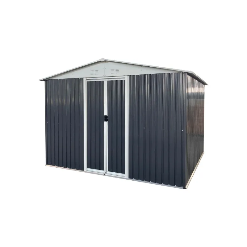 

12Ft * 10ft Eco-friendly Waterproof Storage Shed Easy to Assemble Heavy Metal Frame Customizable Outdoor Housing