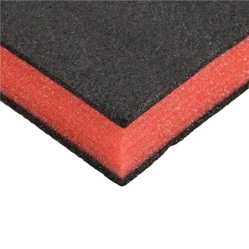 KYCOR-3Pcs Cuttable Polyurethane Foam Sheets,Polyethylene Tool Foam Sheets,Drawer Liner,Toolbox And Storage Tool Shadow