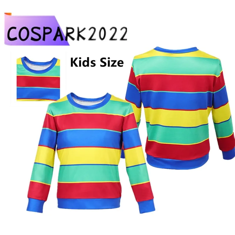 

Костюм Дерек Фантазии для косплея, ТВ ST5, маскировочная рубашка, топы в полоску с длинными рукавами, пуловер, наряды, карнавальный костюм на Хэллоуин