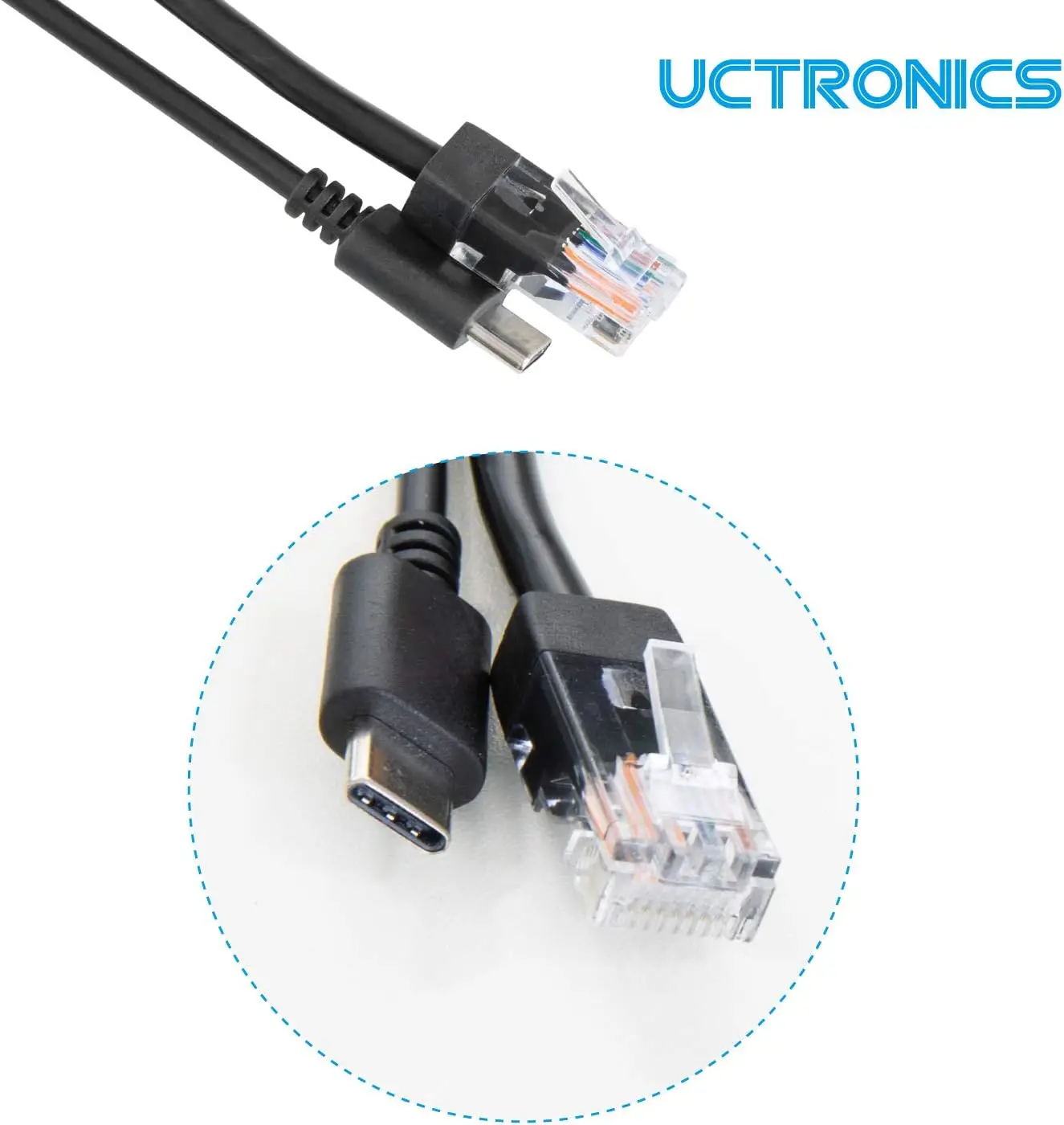 New POE Splitter 48V to 5V USB Female / tpye-C 100Mbps and1000Mbps Gigabit POE Camera Injector Power Supply for Huawei Hikvision - view 3
