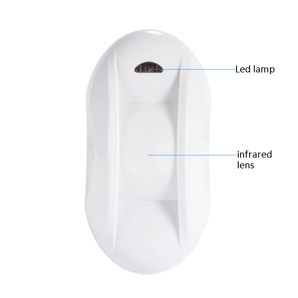 1 PCS 86mm Pull-Plug Holder Surface Burglar Detector Wall Mounted 15 Degree Curtain PIR Motion Sensor NC NO Optional