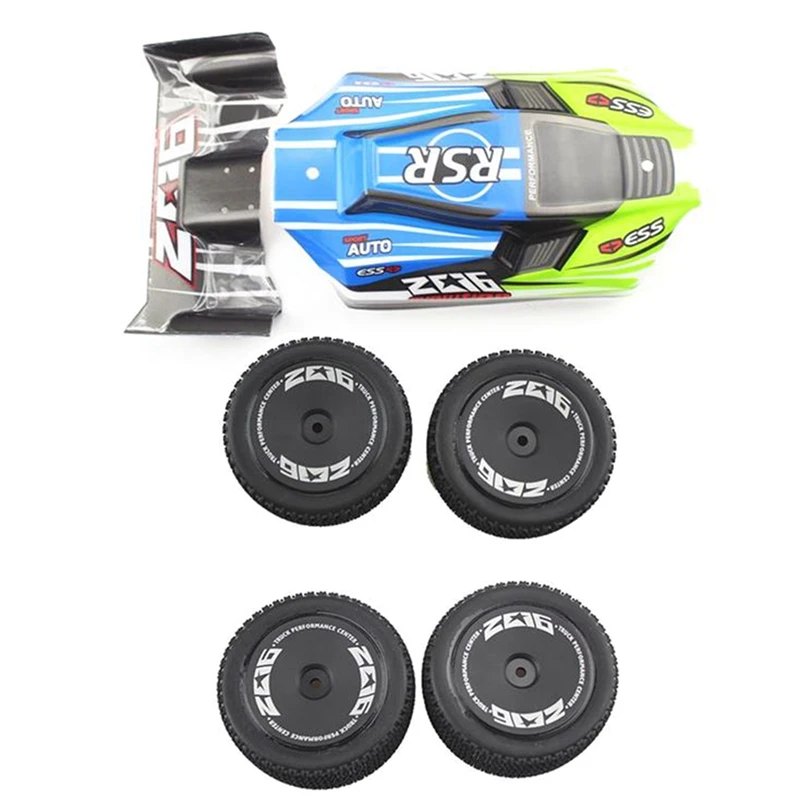 

RC Rubber Tyre Car Shell Frame For 1/14 Wltoys 144001 RC Car Buggy Accessory
