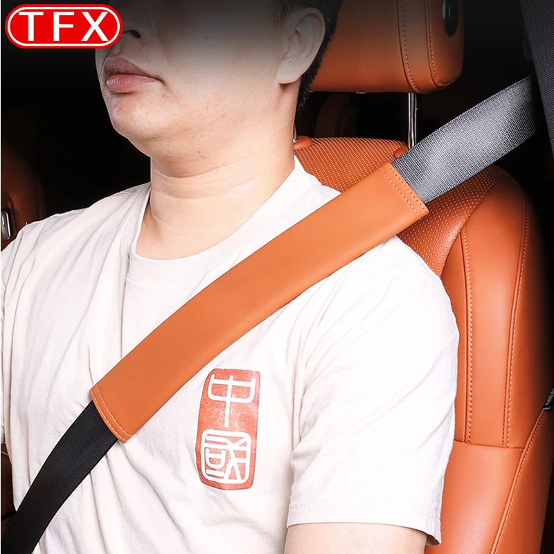 For Lixiang L7 L8 L9 Car Styling Seat Belt Shoulder Sleeve Insurance Belt Protection Cover Decorations Auto Modified Accessores