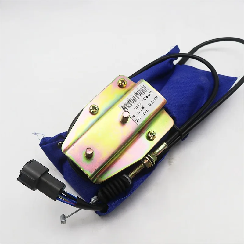 

Для экскаватора ISUZU, электромагнитный клапан отключения SY215, электромагнитный клапан пламени, серая вилка, 5 проводов