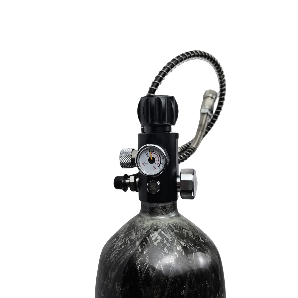98ci/1.6L High Pressure Carbon Fiber Air Tank scuba tank hpa Air Cylinder Tank with 5/8-18UNF thread 4500Psi Valve