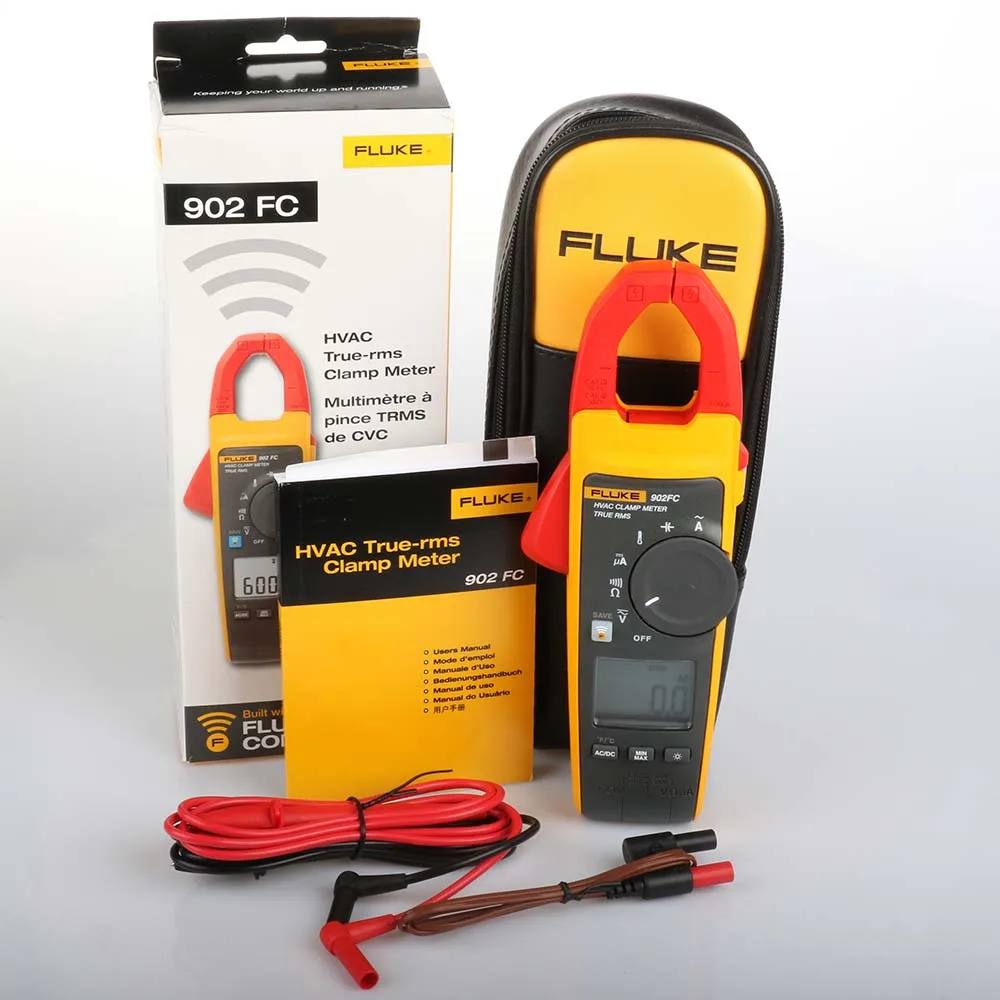 Fluke 902 FC True-RMS HVAC Clamp Meter