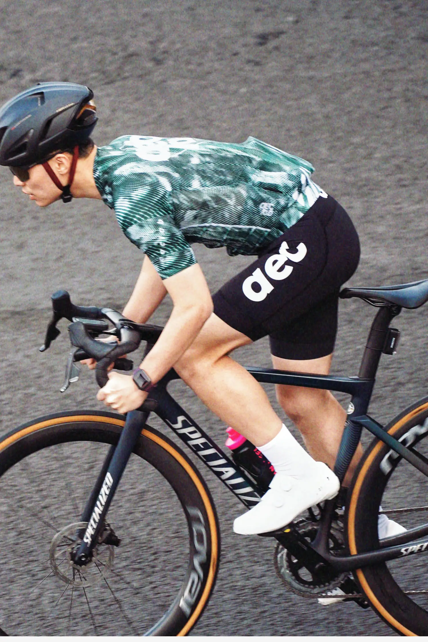 AEC Radtrikot Sommer Kurzarm Fahrradoberteil 2026 Neu Rennrad MTB Kleidung Hochelastisch YKK Reißverschluss hinten 3 Taschen – Detail 22