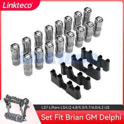 Valve Lifter Guide Set LS1 LS2 LS3 LS6 LS7 for Chevrolet Express Silverado GMC Pontiac Cadillac 4.8 5.3 5.7 6.0 6.2 7.0 L V8