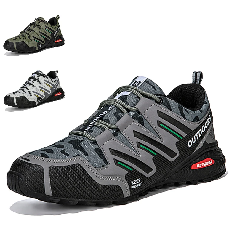 

Мужская походная обувь, водонепроницаемые уличные треккинговые кроссовки для пеших прогулок, кемпинга, тренировок, охоты, тактическая обувь, мужская велосипедная обувь
