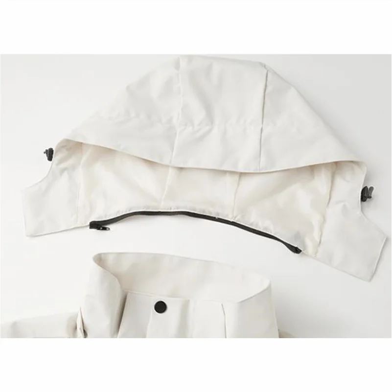 เสื้อแจ็คเก็ตกันลมผู้ชายแบบมีซิป กันน้ำ มีฮู้ด สำหรับกิจกรรมกลางแจ้ง ทรงหลวม ไซส์ XS-4XL เหมาะสำหรับปีนเขาและกิจกรรมกลางแจ้งอื่นๆ เนื้อผ้าบาง