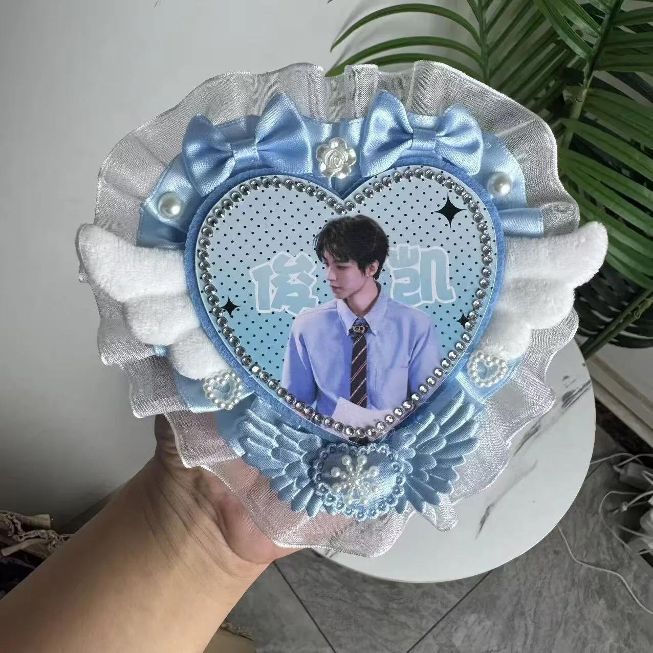 Wang Junkai Love Bag Hanging Reflective Supporting Brand Pendant Non woven Finished Product Star Concert Fan Circle