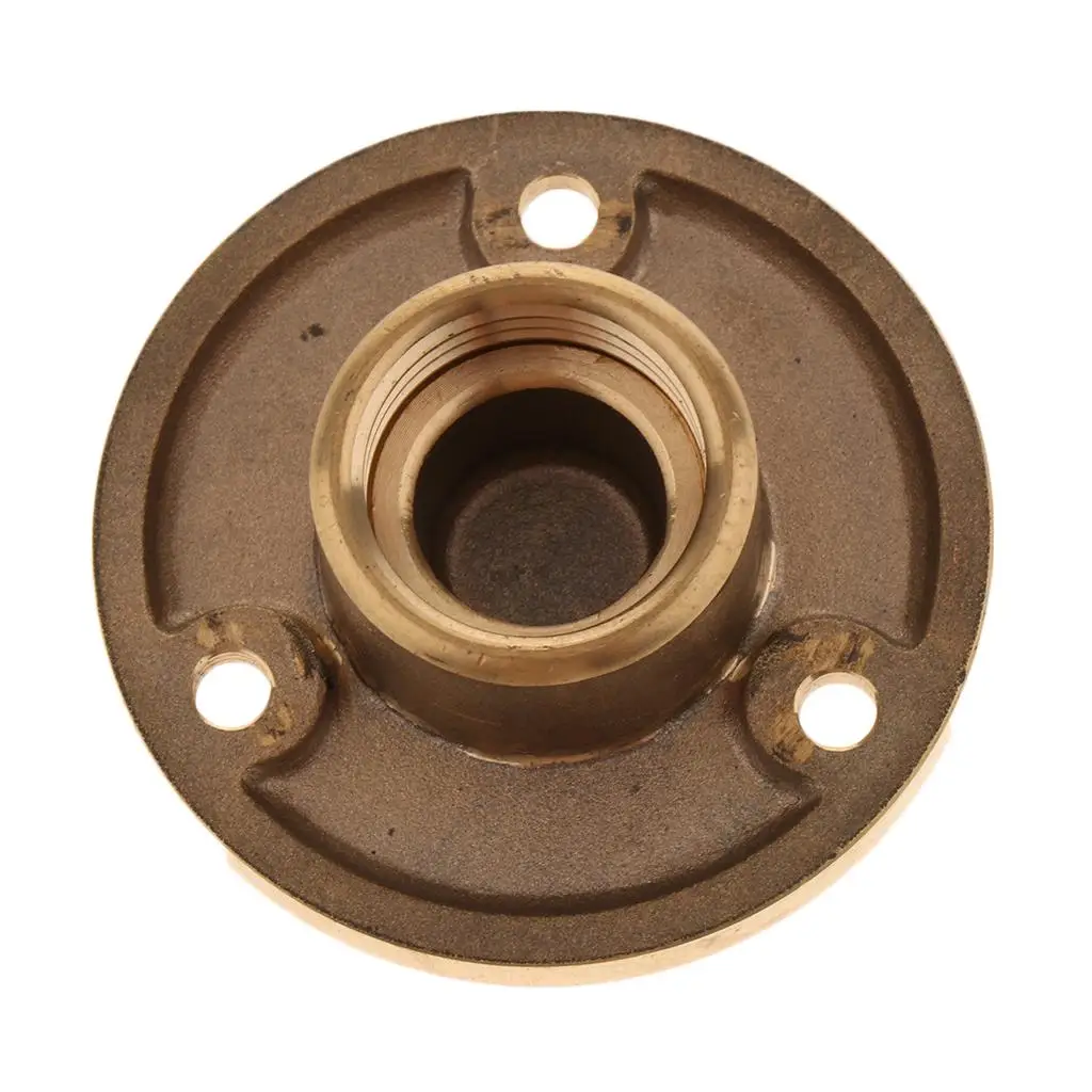 Tappo di scarico per Garboard marino per barche in ottone lavorato per foro diametro 1 "1/2 ''NPT