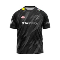 Summer Casual E-Sports Zeta Division Team jersey Identity Short-Sleeved Tshirt Men Women Tops Oversized Quick-Drying Cloths Tees