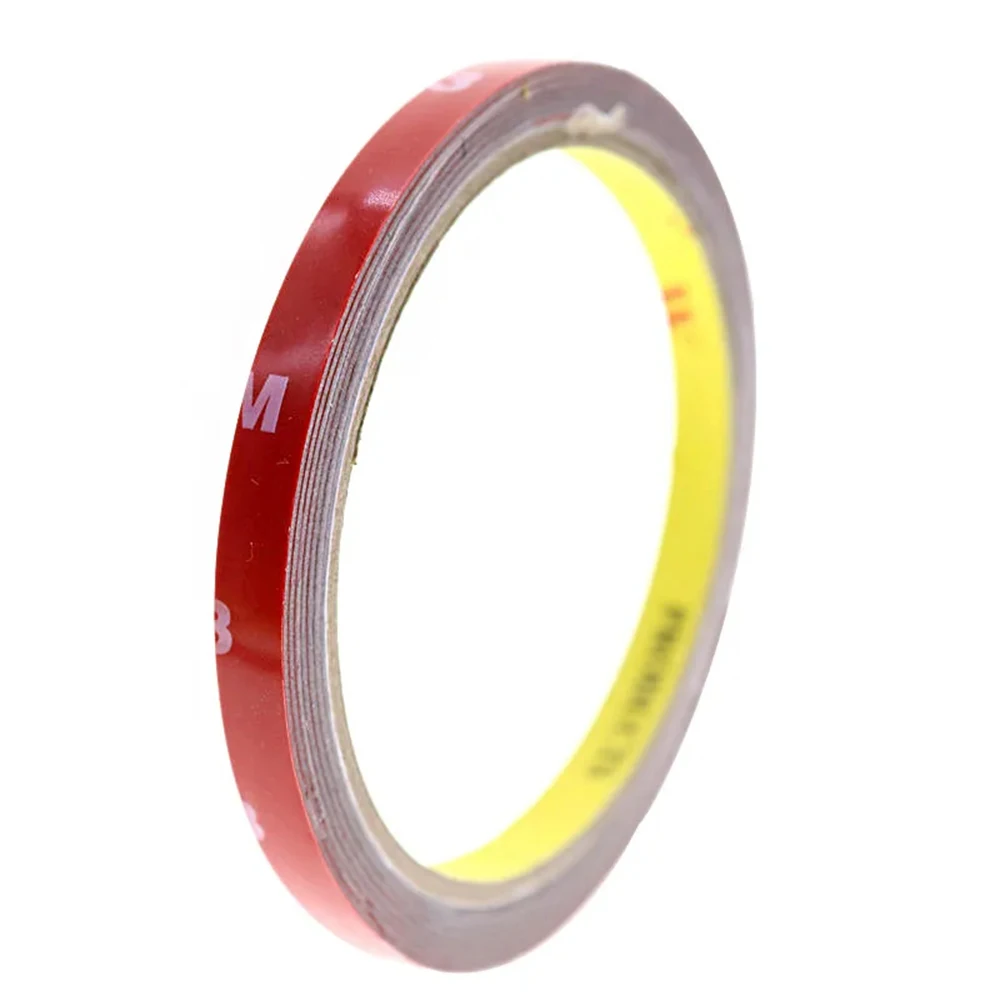 140 pièces automobile double face adaptatif 1 rouleau avec une longueur de 3m largeur 6mm ruban décoratif automobile modification Automobile