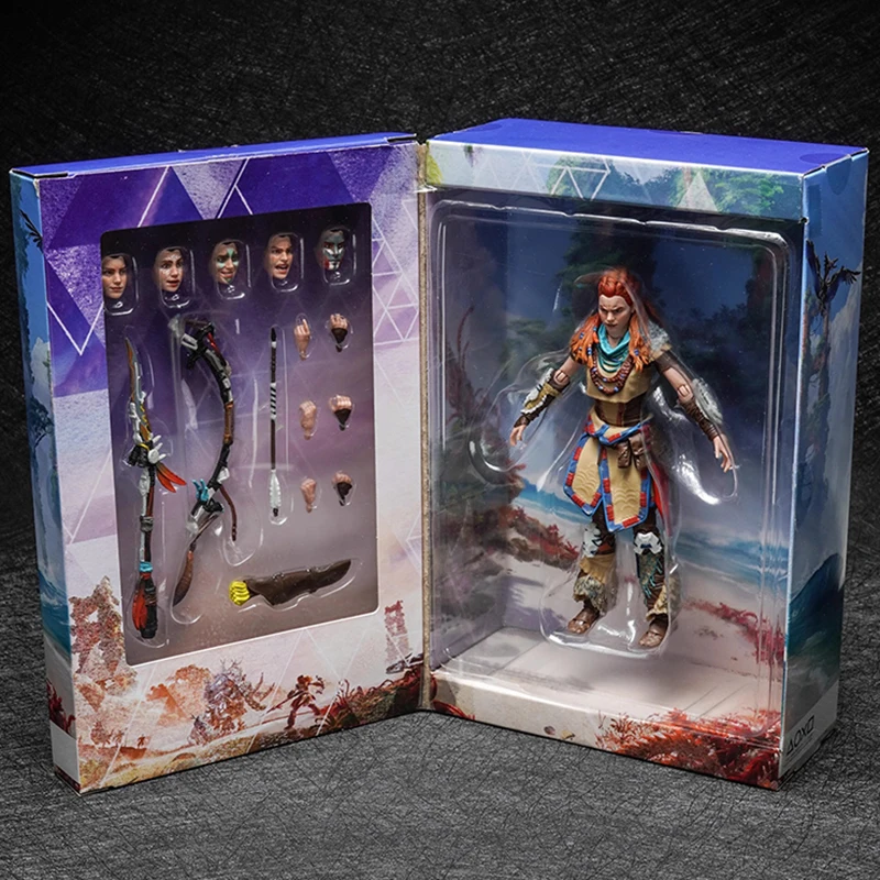 Game Horizon Zero Dawn Aloy Figuras Toys Genshin Impact Spin Master PS Action Figure Manga Figurine Collection Model Ornaments