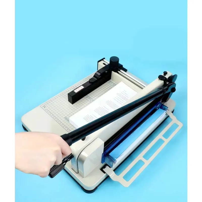 

2025 hot sale Heavy Paper Cutter Manual A4 Guillotine Paper Cutter Office Photo Cutting Paper Trimmer Cutter