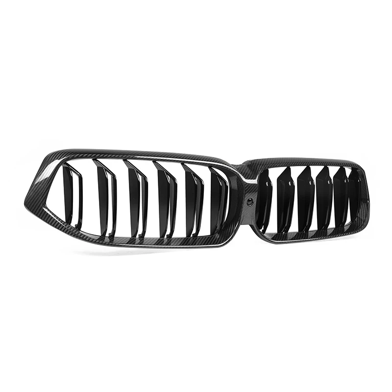 

100% Dry Carbon Fiber M Style Front Grill for 6 Series G32 GT LCI Sedan 2021+ Front Bumper Kidney Center Grille