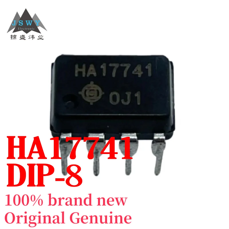 

(5/50 pcs) HA17741 DIP-8 High-Performance Operational Amplifier Chip IC Brand New Authentic Product Fast Shipping Free Shipping