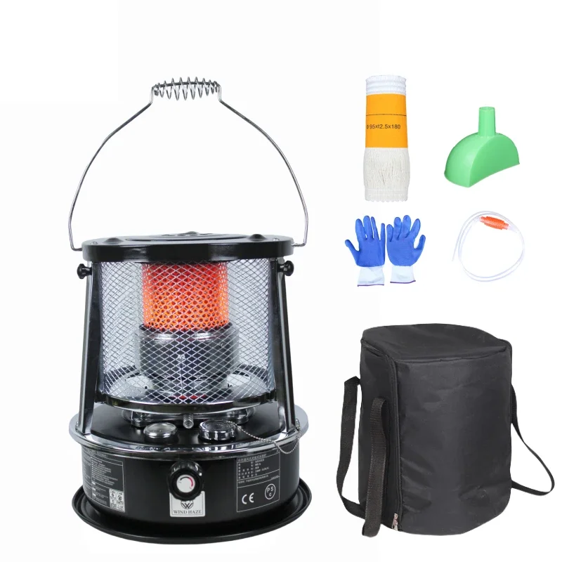 Kerosene Heater & Stove Portable Kerosene Space Heater Kerosene Convection Heater With Storage Bag for Camping, Hunting, Cooking