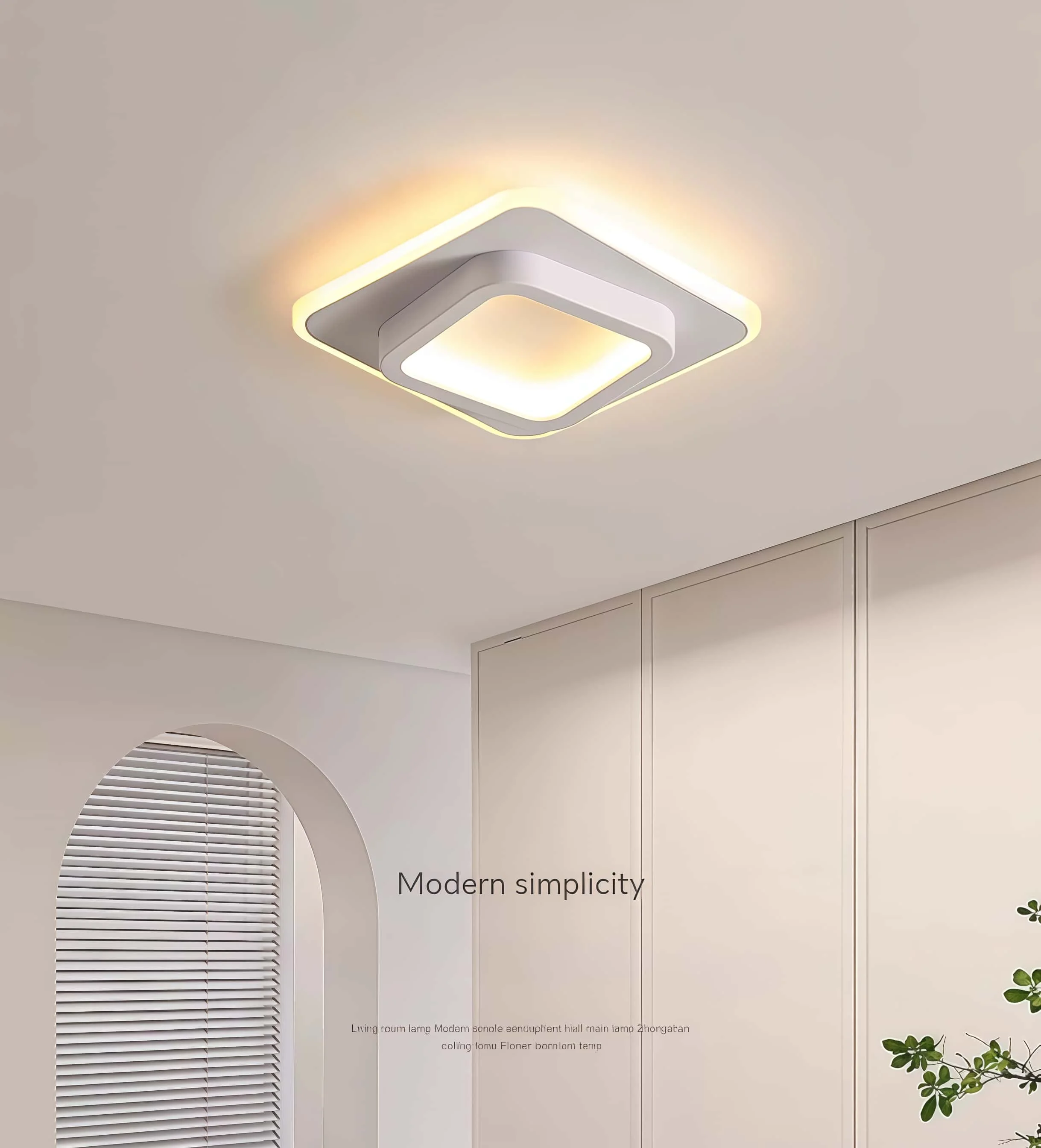 

Скандинавский креативный светодиодный потолочный светильник, современный простой белый светильник для прохода, гостиная, ресторан, спальня, роскошный декор, светильники