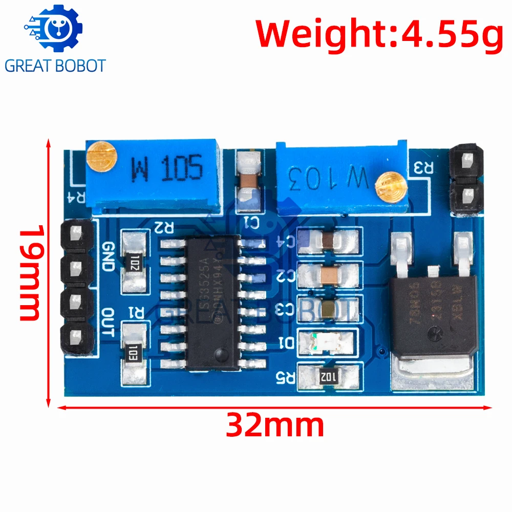 1~10PCS DC 5V 12V SG3525 PWM Controller Module 100HZ-100KHZ Adjustable Frequency Control Board Diy Electronic